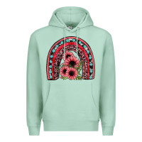 Seafoam valentines sunflower rainbow Premium Hoodie - JahusDesignShop