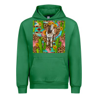 Emerald western boer goat seamless pattern Urban Hoodie - BundleAndBundleShop