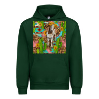 Forest Green western boer goat seamless pattern Urban Hoodie - BundleAndBundleShop