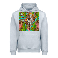 Heather Grey western boer goat seamless pattern Urban Hoodie - BundleAndBundleShop