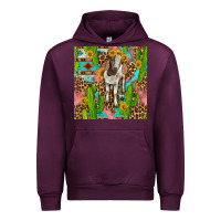 Mauve Wine western boer goat seamless pattern Urban Hoodie - BundleAndBundleShop