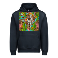 Navy western boer goat seamless pattern Urban Hoodie - BundleAndBundleShop