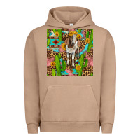 Pigment Burro western boer goat seamless pattern Urban Hoodie - BundleAndBundleShop