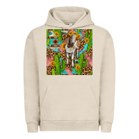 Pigment French Oak western boer goat seamless pattern Urban Hoodie - BundleAndBundleShop