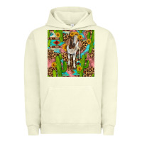 Pigment Pistachio western boer goat seamless pattern Urban Hoodie - BundleAndBundleShop