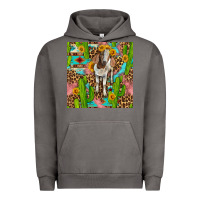 Pigment Tornado western boer goat seamless pattern Urban Hoodie - BundleAndBundleShop
