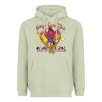 Matcha long live the cowgirl Heavyweight Hoodie - texasbilliewilder