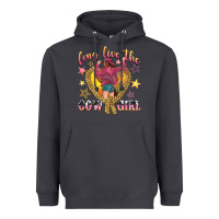Smoke long live the cowgirl Heavyweight Hoodie - texasbilliewilder