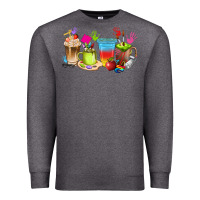 Charcoal Heather art teacher coffee cups Premium Sweatshirt - texasbilliewilder