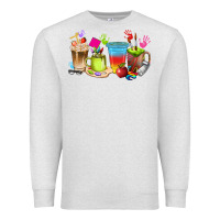 Oatmeal Heather art teacher coffee cups Premium Sweatshirt - texasbilliewilder