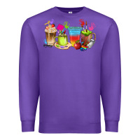 Purple art teacher coffee cups Premium Sweatshirt - texasbilliewilder