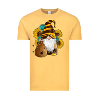 Vintage Mustard western bee gnomes beehive honey sunflowers gemstone Vintage Tee - Artiststas