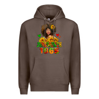 Coffee afro woman juneteenth 1865 Premium Hoodie - AdoDesignShop