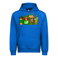 Cobalt longhaired cow st patricks coffee Urban Hoodie - Jasminsmagicworld
