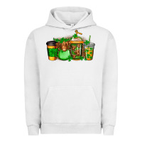 Pigment Lunar Rock longhaired cow st patricks coffee Urban Hoodie - Jasminsmagicworld