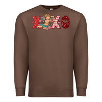 Chestnut xoxo cupid Premium Sweatshirt - RanaPortraitStore