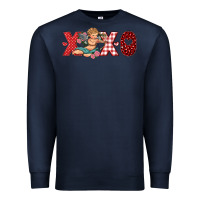 Navy xoxo cupid Premium Sweatshirt - RanaPortraitStore