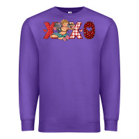 Purple xoxo cupid Premium Sweatshirt - RanaPortraitStore