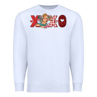 White xoxo cupid Premium Sweatshirt - RanaPortraitStore