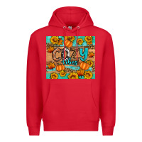 Red cozy vibes Premium Hoodie - Artiststas