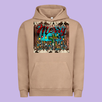 Merry Christmas Cross Tumbler Urban Hoodie Designed By Jahusdesignshop