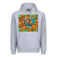 Heather Grey cozy vibes Premium Hoodie - Artiststas