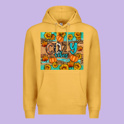 Cozy Vibes Premium Hoodie Designed By Artiststas