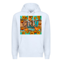 White cozy vibes Premium Hoodie - Artiststas
