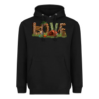 Black love camping Heavyweight Hoodie - texasbilliewilder