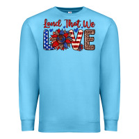 Ocean Blue land that we love Premium Sweatshirt - Zillion Design Studio