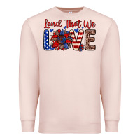 Pale Pink land that we love Premium Sweatshirt - Zillion Design Studio