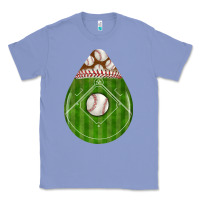 Colony Blue baseball and western roses teardrop Classic Tee - BundleAndBundleShop