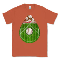 Copper baseball and western roses teardrop Classic Tee - BundleAndBundleShop