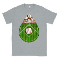 Heather Grey baseball and western roses teardrop Classic Tee - BundleAndBundleShop