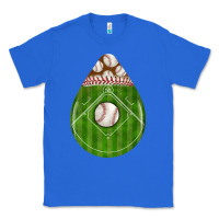 True Royal baseball and western roses teardrop Classic Tee - BundleAndBundleShop