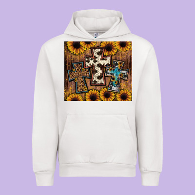 Cross Tumbler Urban Hoodie Designed By Jahusdesignshop