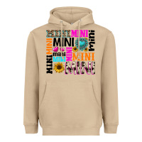 Mushroom mini gemstone sunflower Heavyweight Hoodie - texasbilliewilder
