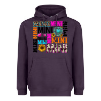 Plum mini gemstone sunflower Heavyweight Hoodie - texasbilliewilder