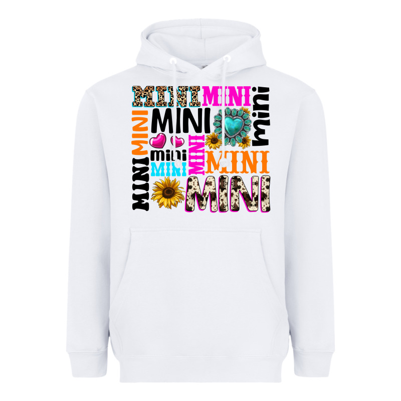 Mini Gemstone Sunflower Heavyweight Hoodie by texasbilliewilder | Teevron