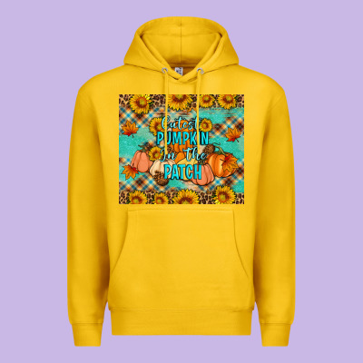 Cutest Pumpkin In The Patch Premium Hoodie Designed By Artiststas