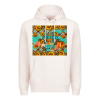 Pale Pink Cutest pumpkin in the patch Premium Hoodie - Artiststas