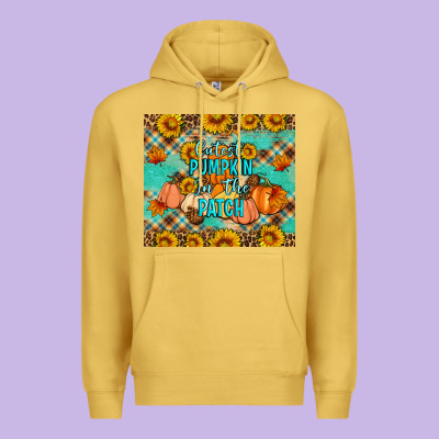 Cutest Pumpkin In The Patch Premium Hoodie Designed By Artiststas