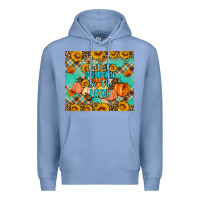 Colony Blue Cutest pumpkin in the patch Premium Hoodie - Artiststas