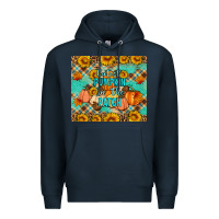 Navy Cutest pumpkin in the patch Premium Hoodie - Artiststas