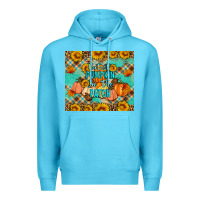 Ocean Blue Cutest pumpkin in the patch Premium Hoodie - Artiststas