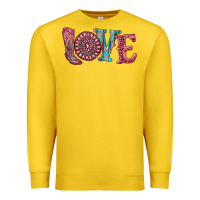 Lemon valentine's day love with boots and gemstone Premium Sweatshirt - RanaPortraitStore