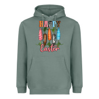 Sage Happy Easter Heavyweight Hoodie - RanaPortraitStore