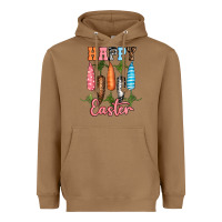 Toasted Coconut Happy Easter Heavyweight Hoodie - RanaPortraitStore