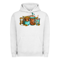 Pigment Lunar Rock longhaired cow coffee cups Urban Hoodie - Jasminsmagicworld