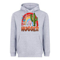 Heather Grey not a hungger Heavyweight Hoodie - texasbilliewilder